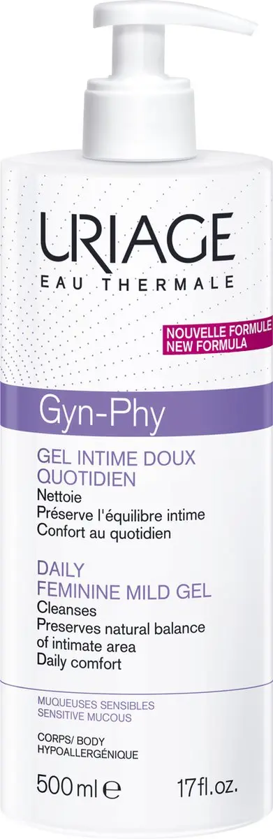Uriage Gyn-Phy Gel Fraîcheur Hygiëne Intime 500ml
