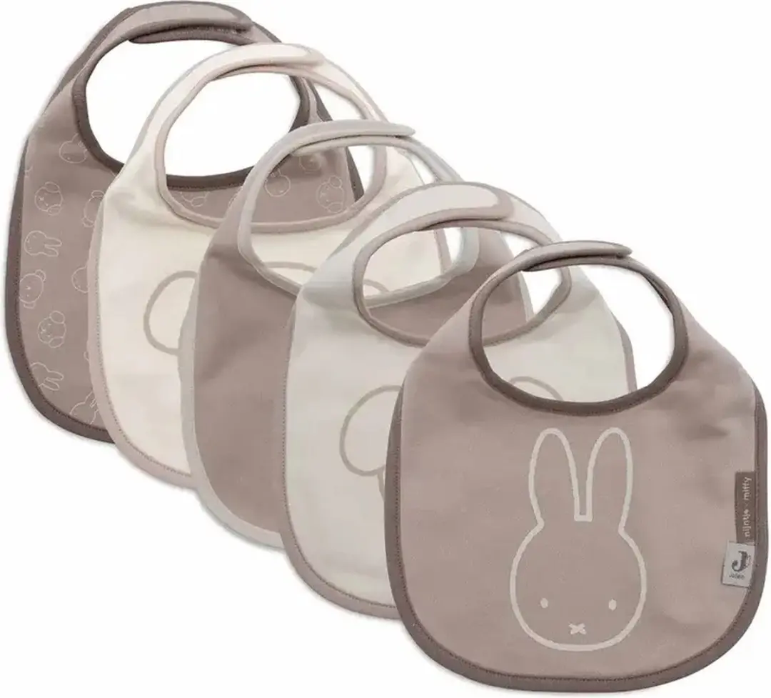 Jollein x Nijntje Miffy Slabbetjes