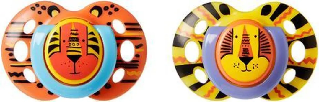 Tommee Tippee Fun Style Fopspenen 0-6m - 2 Stuks - Multicolor