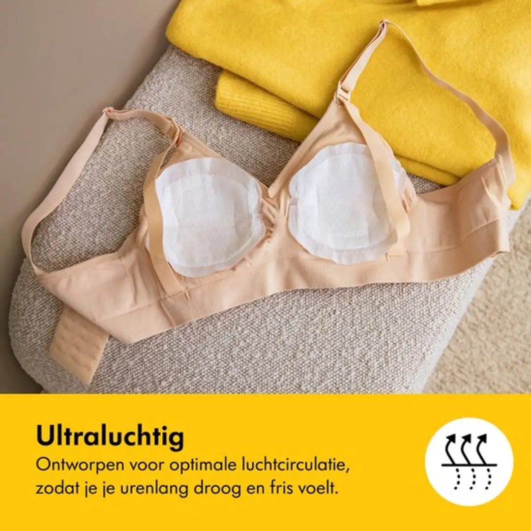 Medela Motion InBra Dubbel + Zoogkompressen 62 Stuks