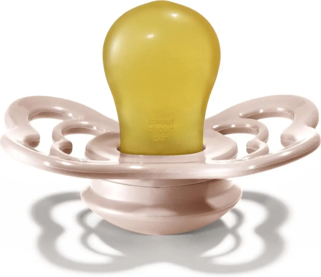 BIBS Supreme Fopspeen Natuurrubber Maat 1 - Blush