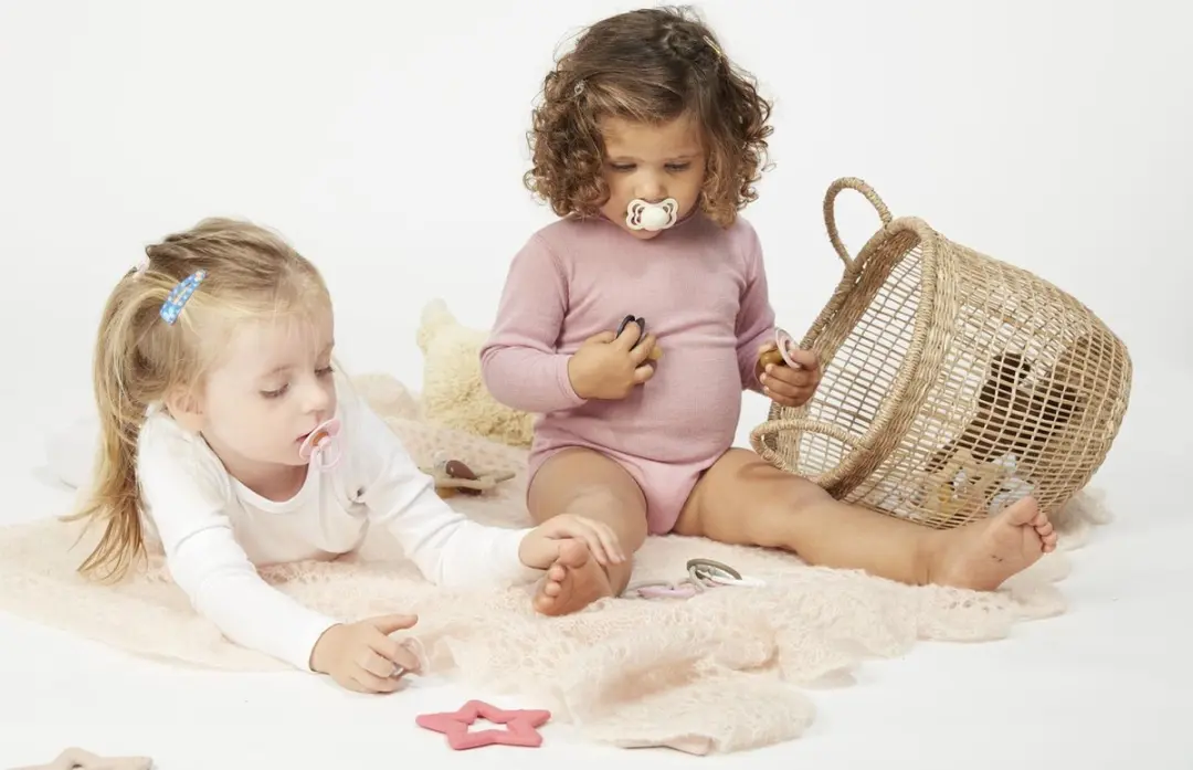 BIBS Supreme Fopspeen Natuurrubber Maat 1 - Blush