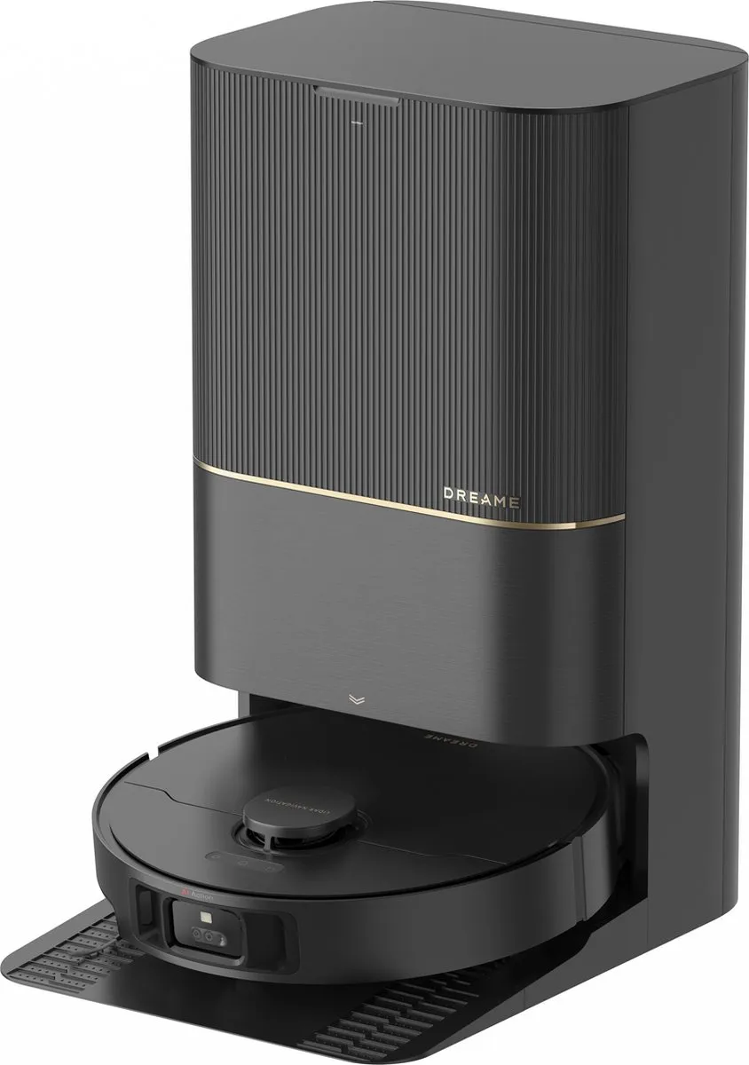 Dreame X40 Ultra Complete - Robotstofzuiger met dweilfunctie - Geschikt voor huisdierharen - Complete accessoires kit - Zwart