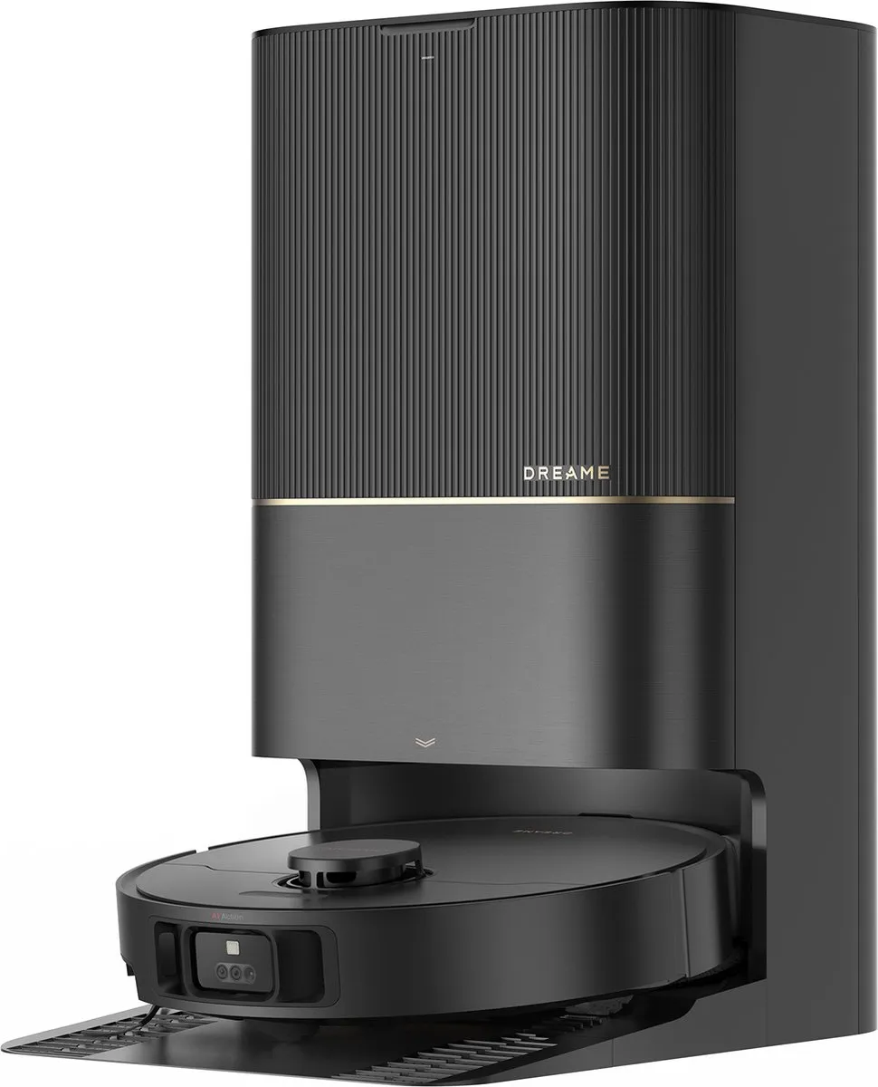 Dreame X40 Ultra Complete - Robotstofzuiger met dweilfunctie - Geschikt voor huisdierharen - Complete accessoires kit - Zwart