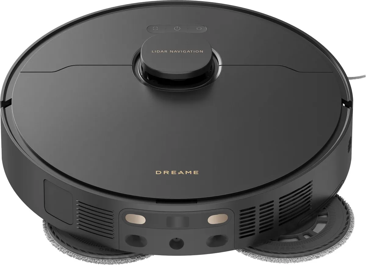 Dreame X40 Ultra Complete - Robotstofzuiger met dweilfunctie - Geschikt voor huisdierharen - Complete accessoires kit - Zwart