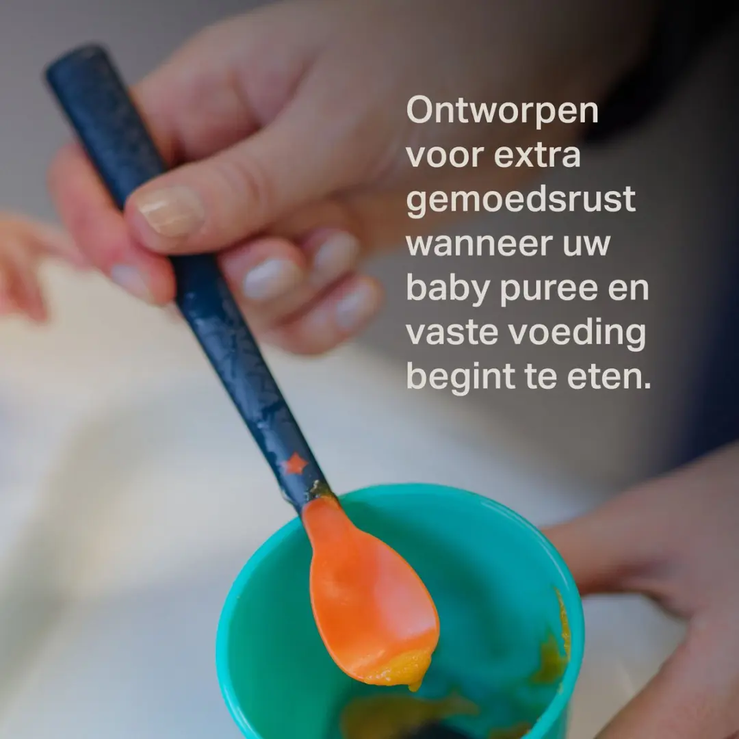 Tommee Tippee Warmtegevoelige Lepels - 4 Stuks - Oranje Rood