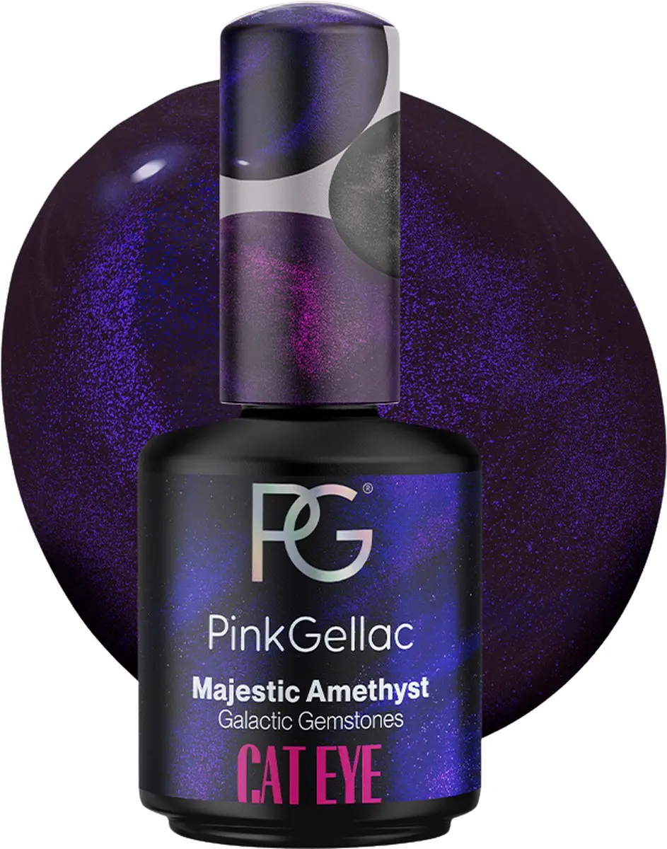 Pink Gellac Cat Eye Gellak Majestic Amethyst 15ml