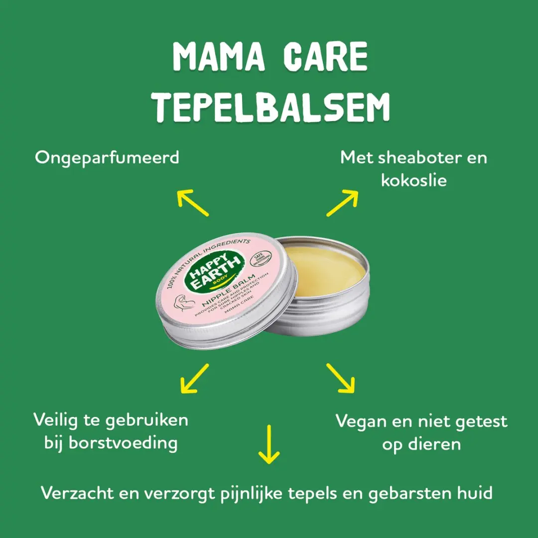 Happy Earth Mama Care Nipple Balm