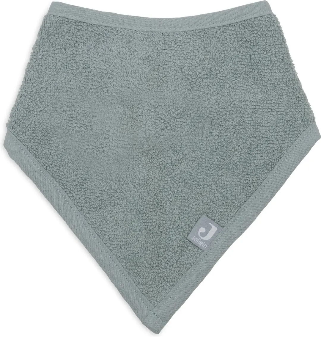 Jollein Slab Bandana Slabbetjes - 2 Stuks Sea Green - afbeelding 6 van 6
