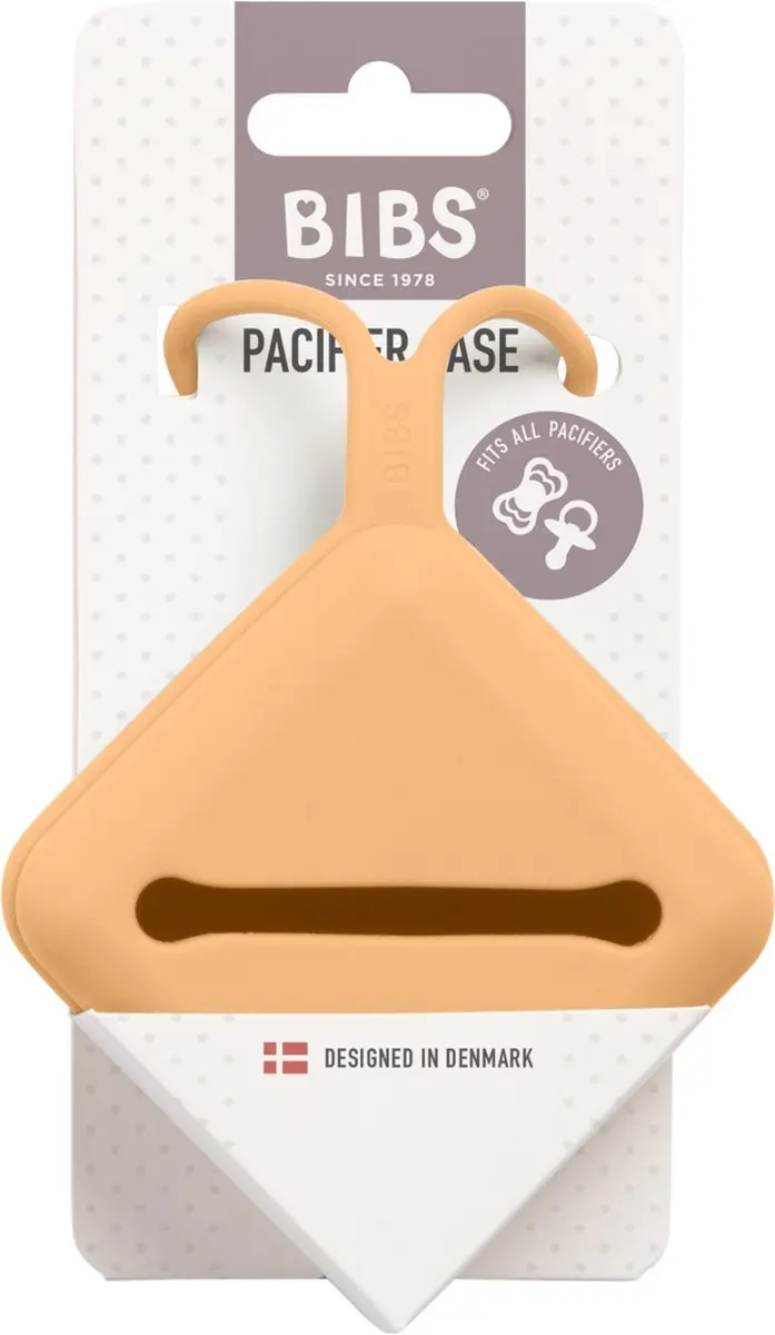 BIBS Fopspeenhouder Siliconen Pumpkin - Multicolor