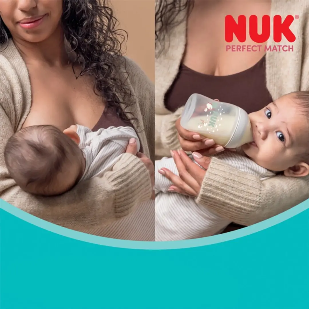 NUK Perfect Match Babyfles 150ml - Multicolor