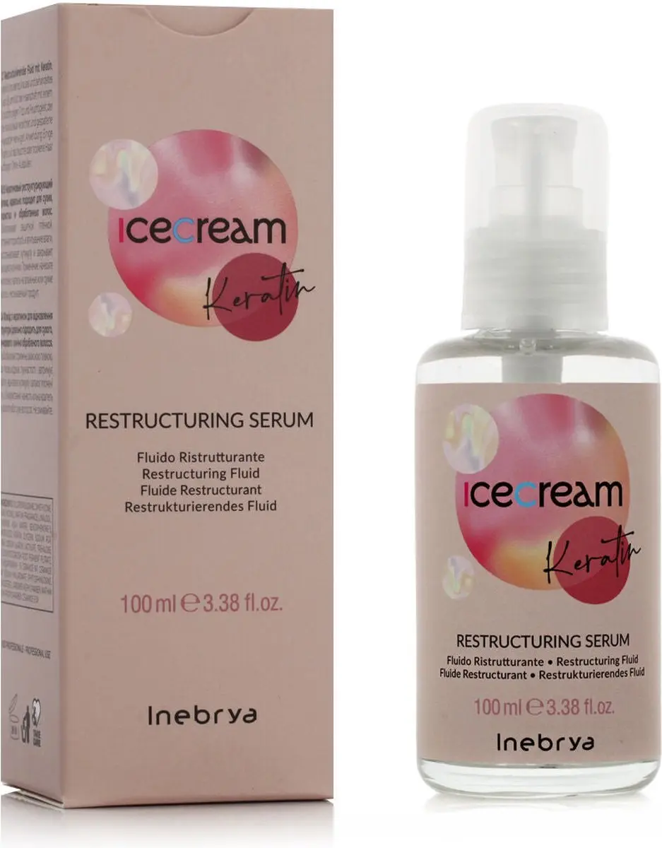 Inebrya Ice Cream Keratin Haarserum 100ml