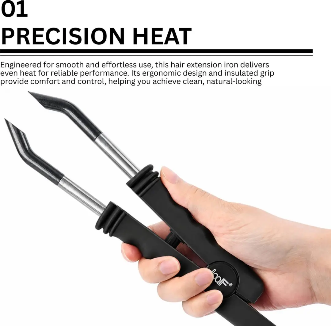 Guardian Beauty L-618 Loof Hair Extension Iron - 50g - Transparant