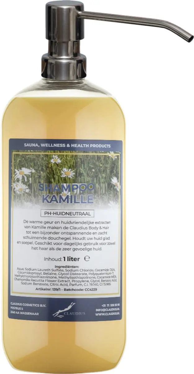 Splashbox Cosmetics Kamille Shampoo 1L