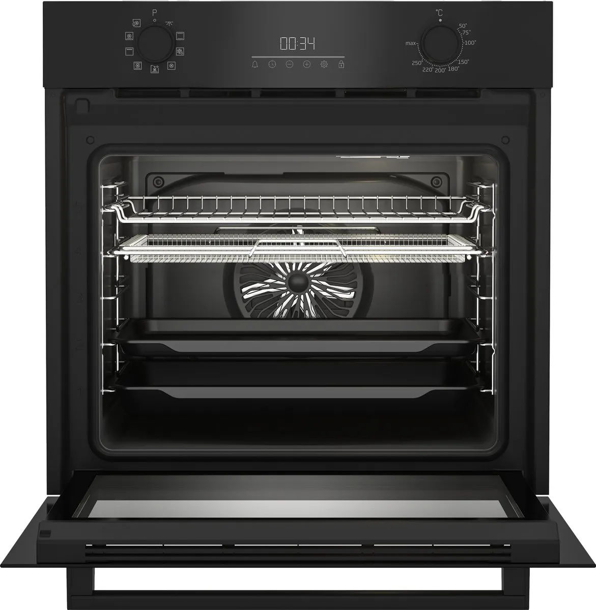 Beko BBIM173001BE Inbouwoven 72L