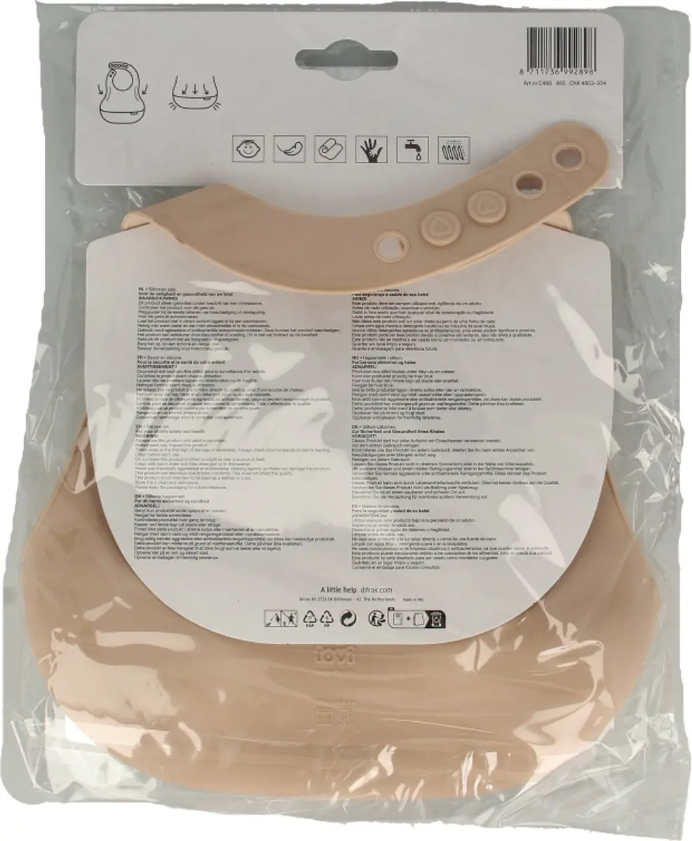 Difrax Lovi Slab Assorti - 1 Stuk