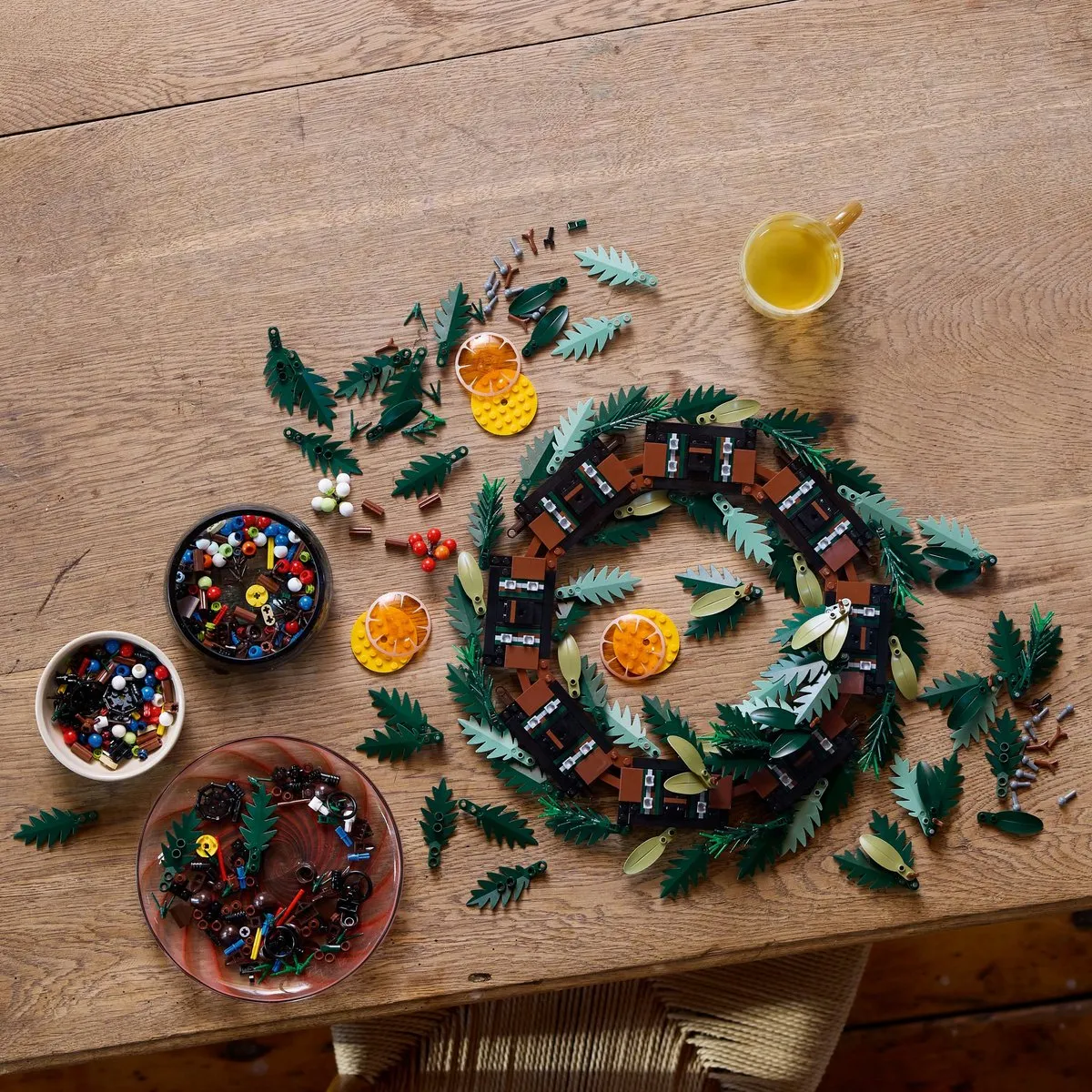LEGO Icons Herfstkrans 10340 - 1194 Stukken - Meerkleurig