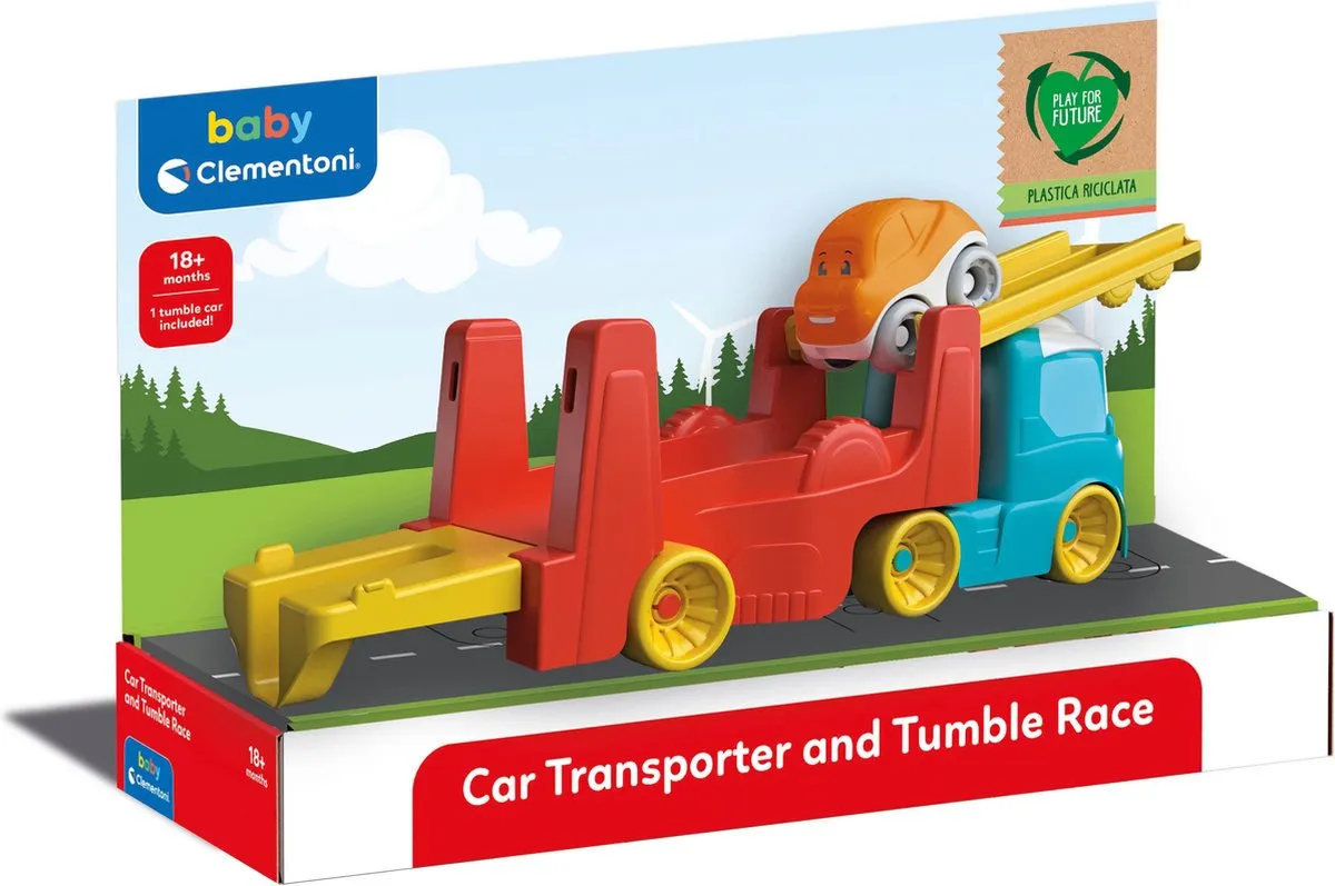 Clementoni Tumbling Car Transportwagen - Multicolor