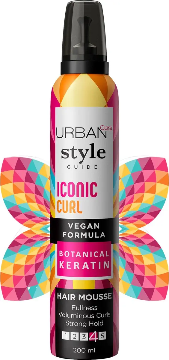 Urban Care Style Guide Iconic Curl Hair Mousse 200ml