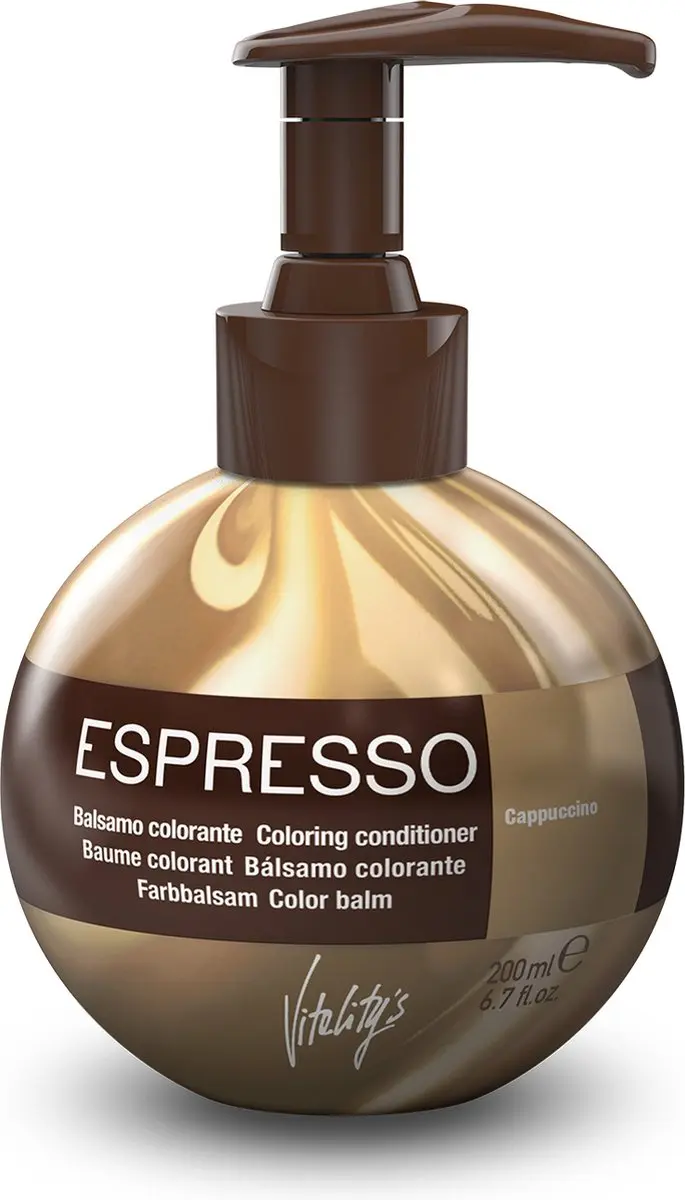 Vitality's Kleurconditioner Espresso Cappuccino 200ml