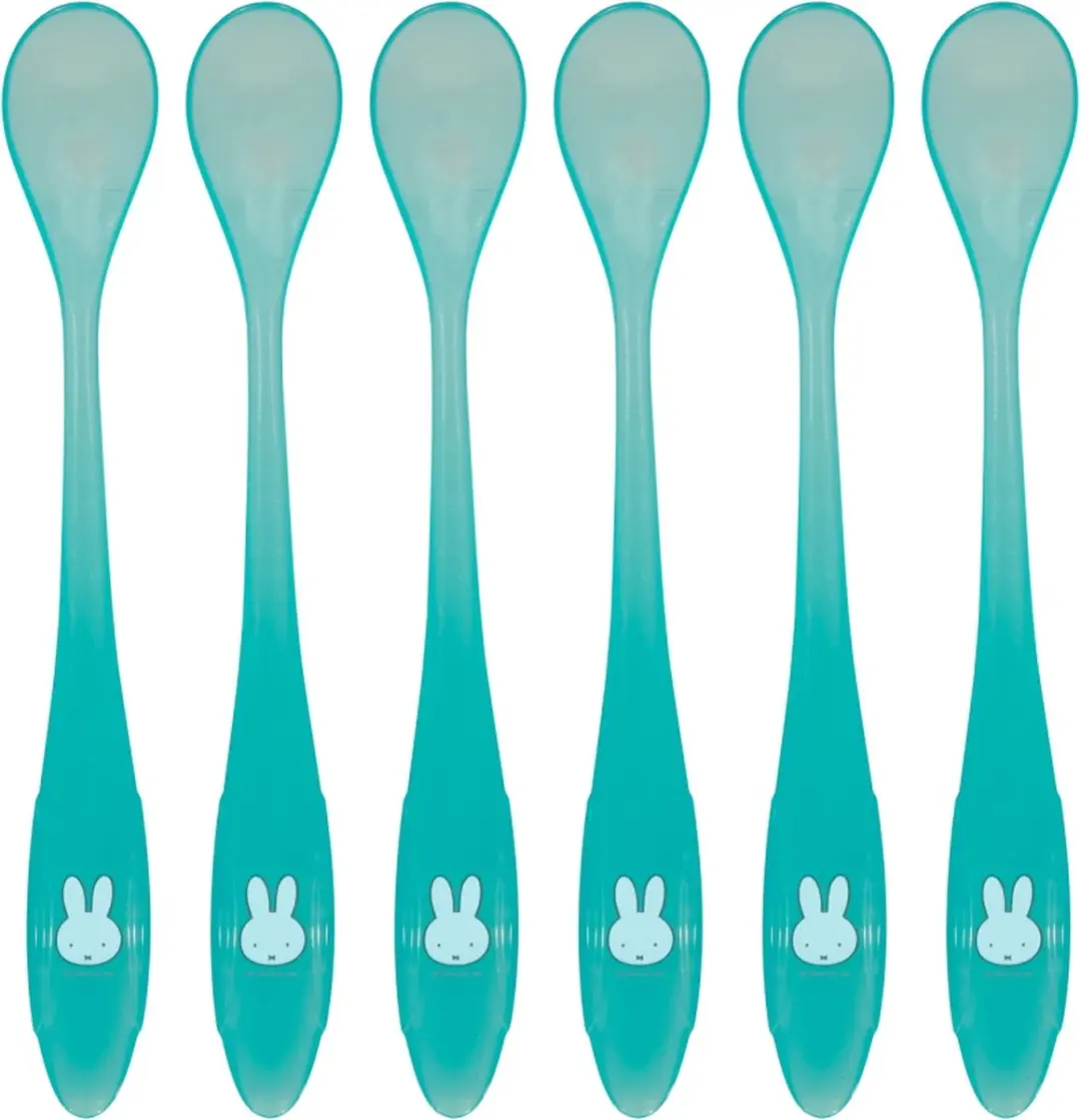 Nijntje Mint Extra Lange Lepels - 6 Stuks