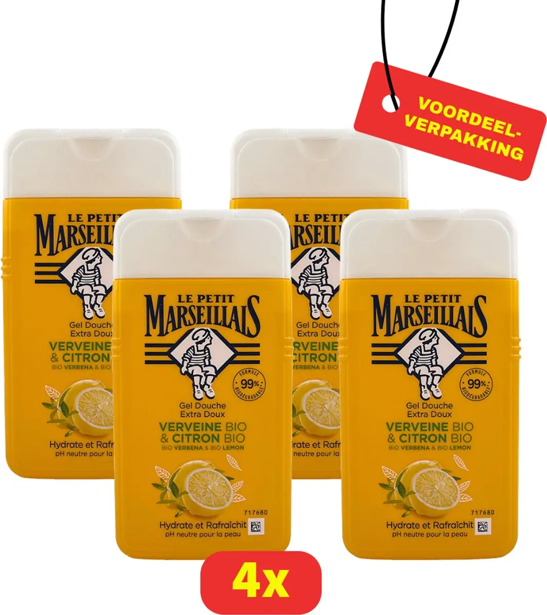 Le Petit Marseillais Bio Vanillemelk Douchegel 250ml