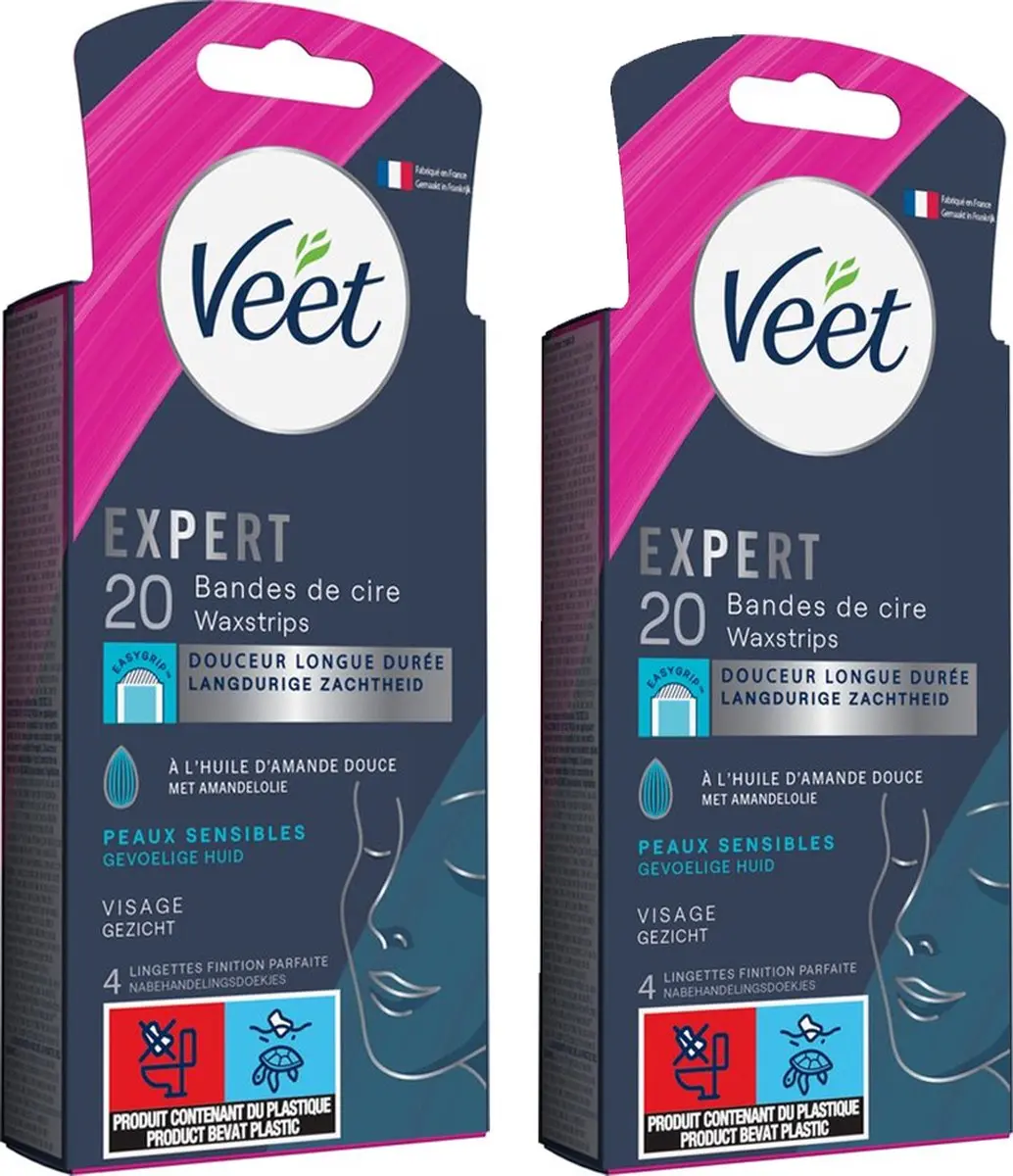 Veet Expert Koude Wasstrips Gezicht