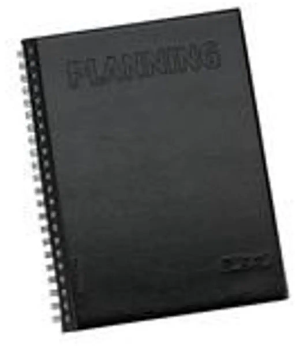 Sibel Luxe Afsprakenboek/Planner - Zwart