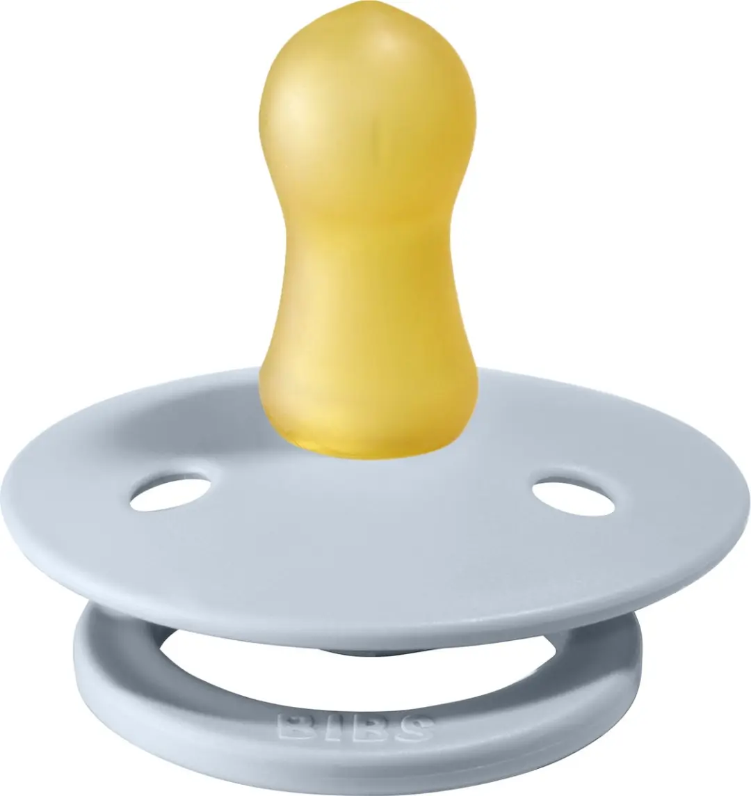 BIBS Fopspeen Rond 0-6 Mnd - Babyblauw