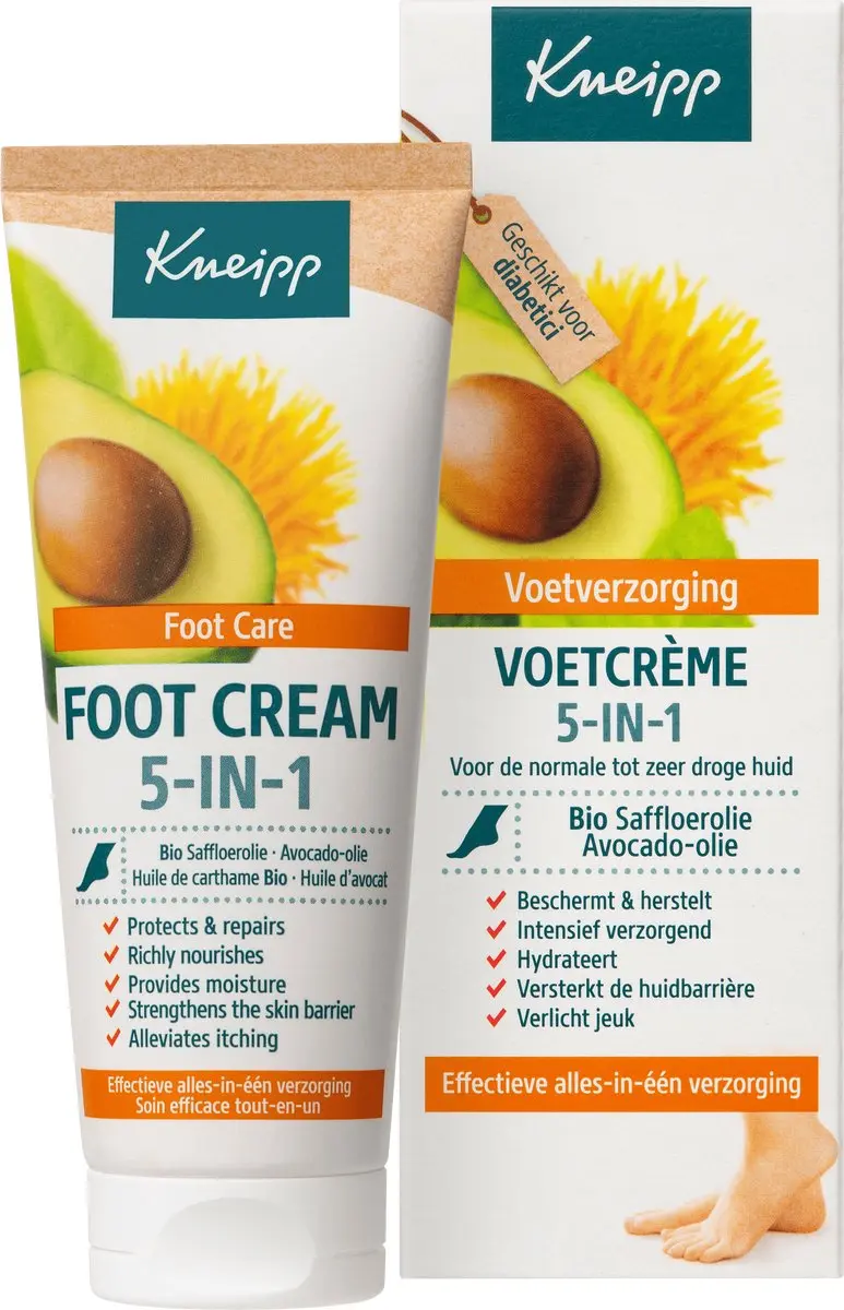 Kneipp Voetcrème 5-in-1 75ml