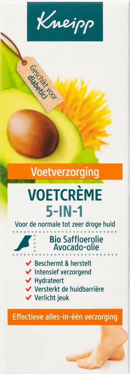 Kneipp Voetcrème 5-in-1 75ml