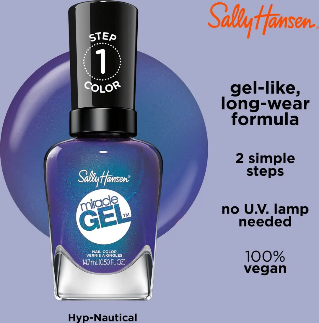 Sally Hansen Miracle Gel Nagellak 573 Hyp-nautical - 14.7ml