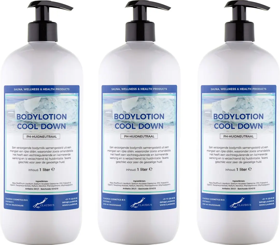 Splashbox Cosmetics Bodylotion Cool Down 3 Liter