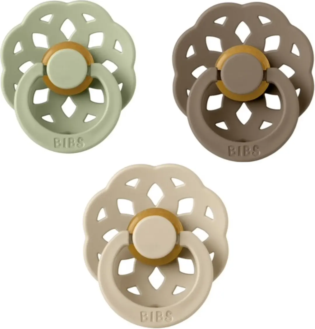 BIBS Boheme Fopspeen Set 3 Stuks