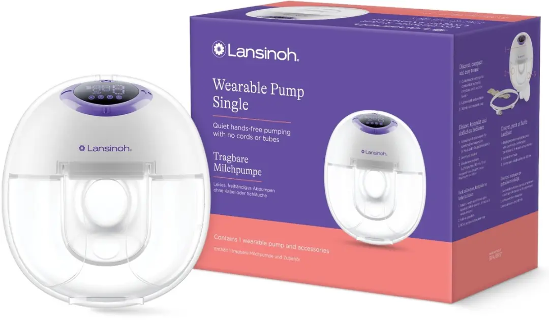 Lansinoh Hands-Free Elektrische Borstkolf - Wit