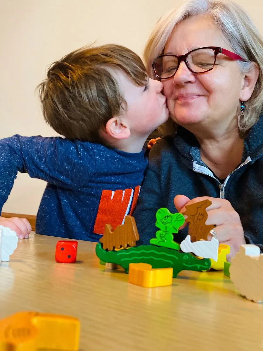Haba Dier op Dier Spel - Multicolor - afbeelding 6 van 6