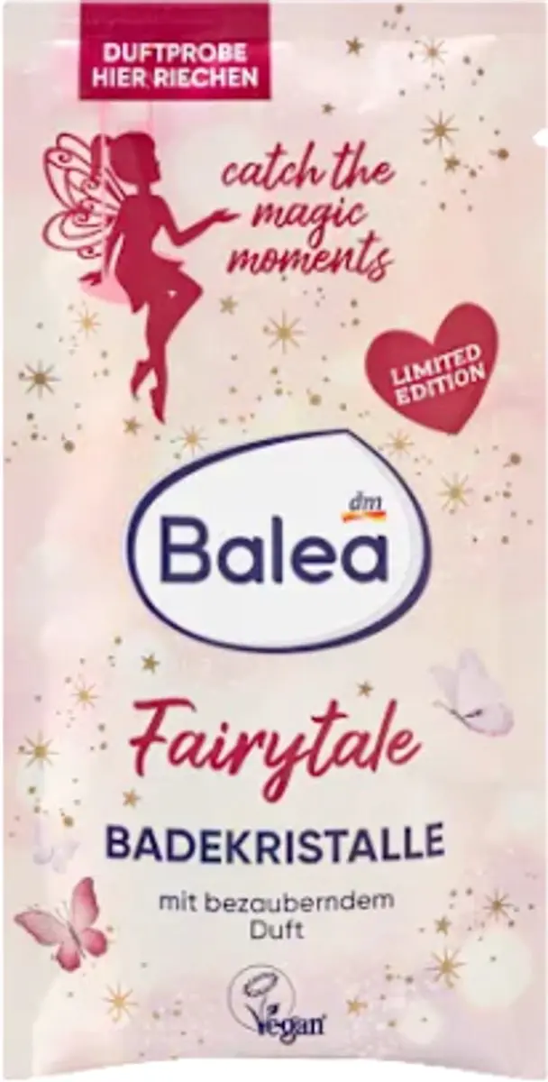 Balea Fairytale Badzout 80g - Vegan