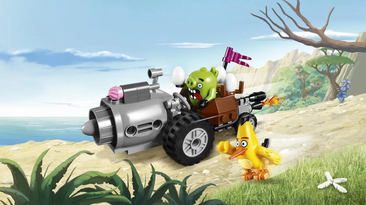 LEGO Angry Birds Piggy Auto-ontsnapping 75821 - 74 Stukken - afbeelding 4 van 6