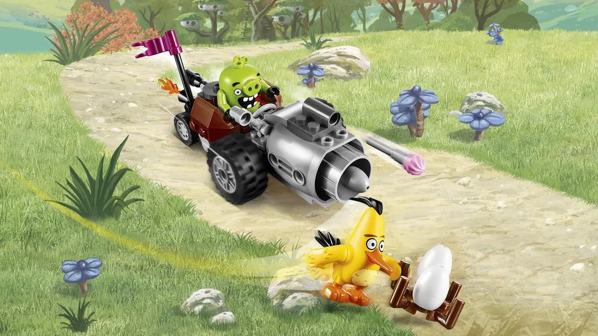 LEGO Angry Birds Piggy Auto-ontsnapping 75821 - 74 Stukken - afbeelding 5 van 6