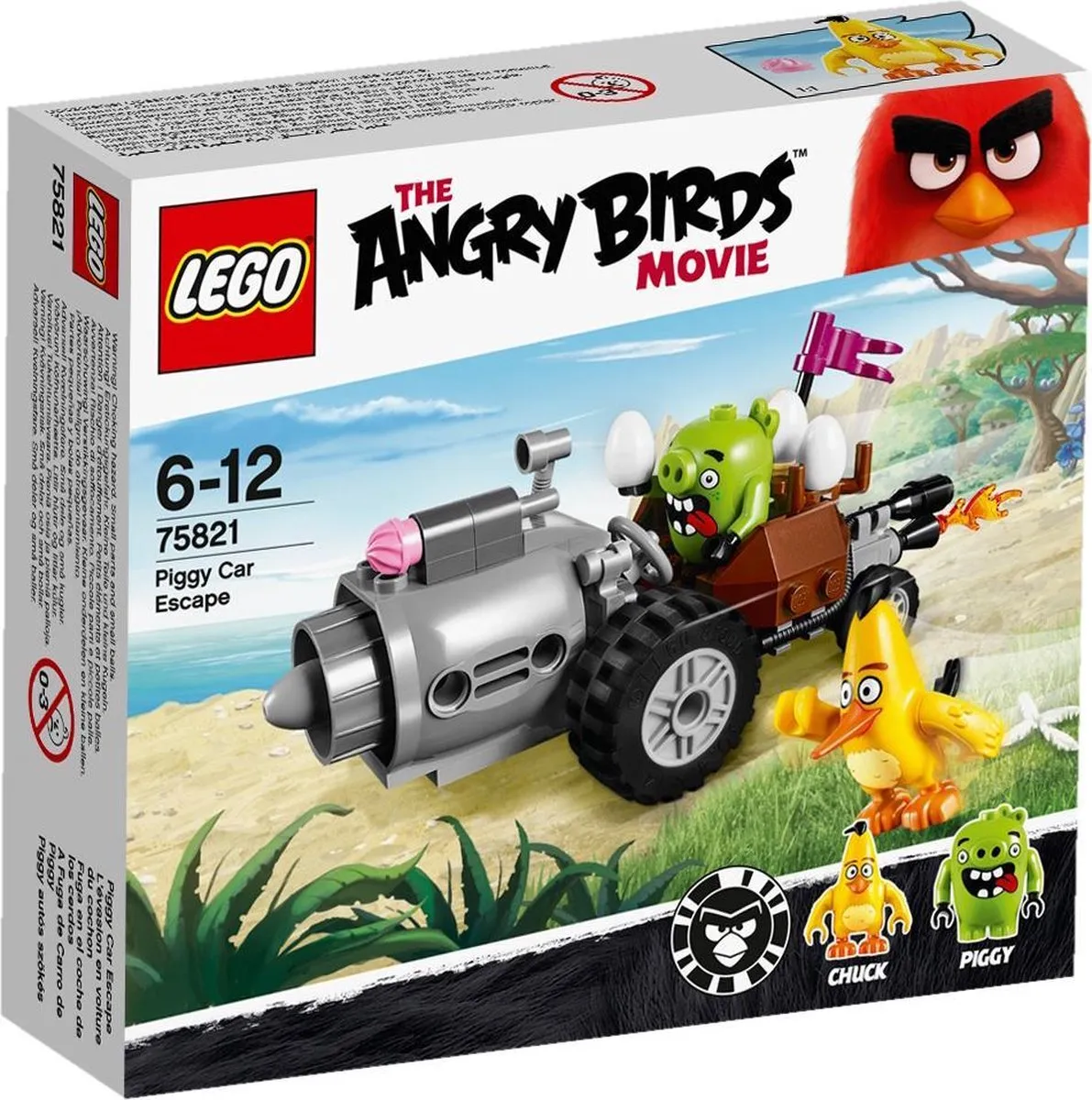 LEGO Angry Birds Piggy Auto-ontsnapping 75821