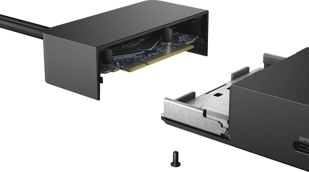 Dell WD19-180W Docking Station - Zwart