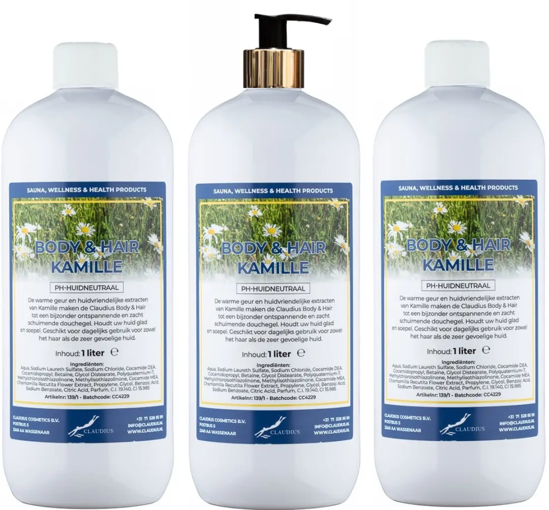 Splashbox Cosmetics Body & Hair Kamille 1L