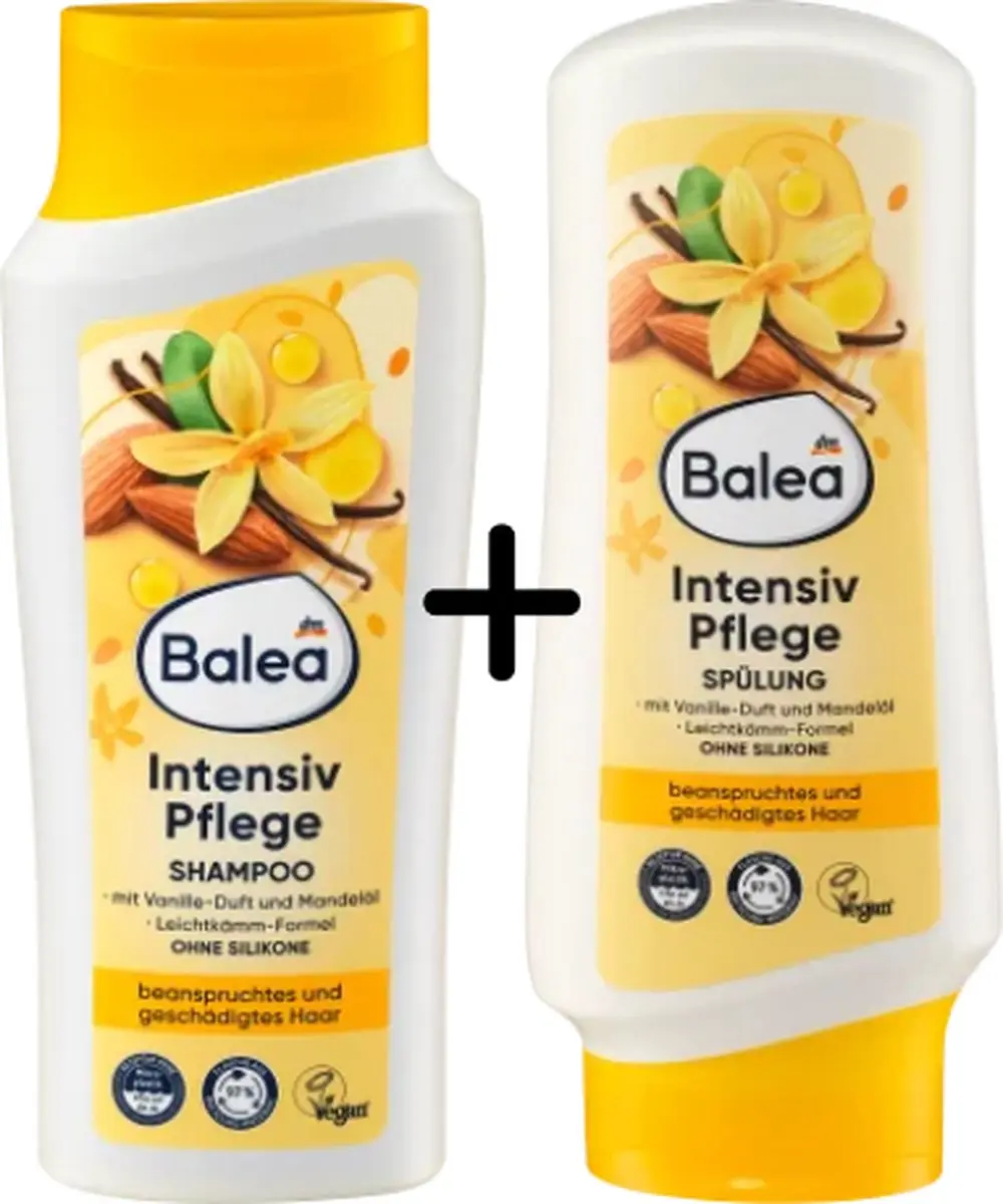 Balea Intensieve Verzorging Shampoo & Conditioner 2x300ml