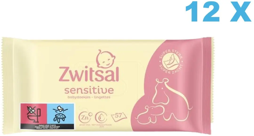 Zwitsal Sensitive Billendoekjes - 684 Stuks
