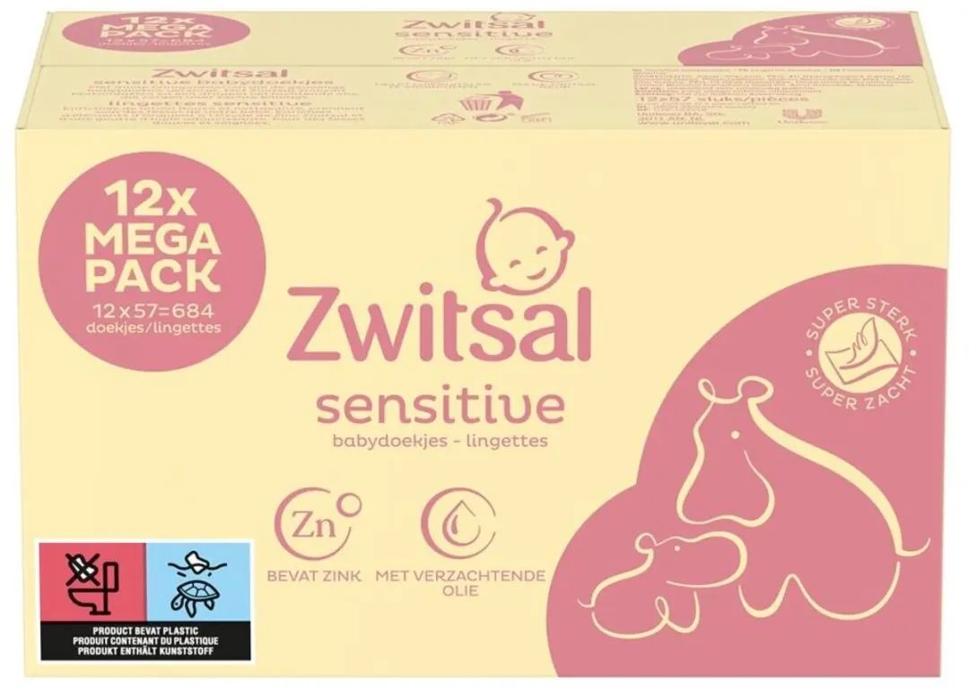 Zwitsal Sensitive Billendoekjes