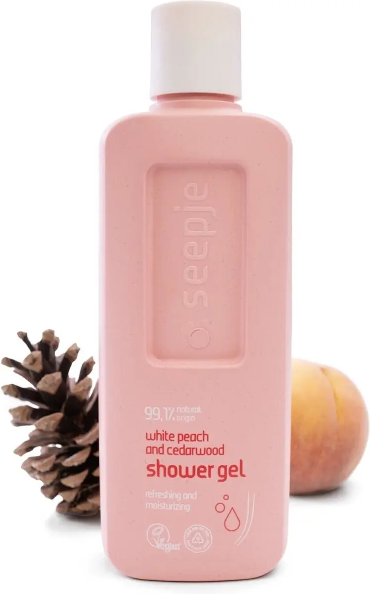 Seepje Witte Perzik & Cederhout Douchegel 300ml
