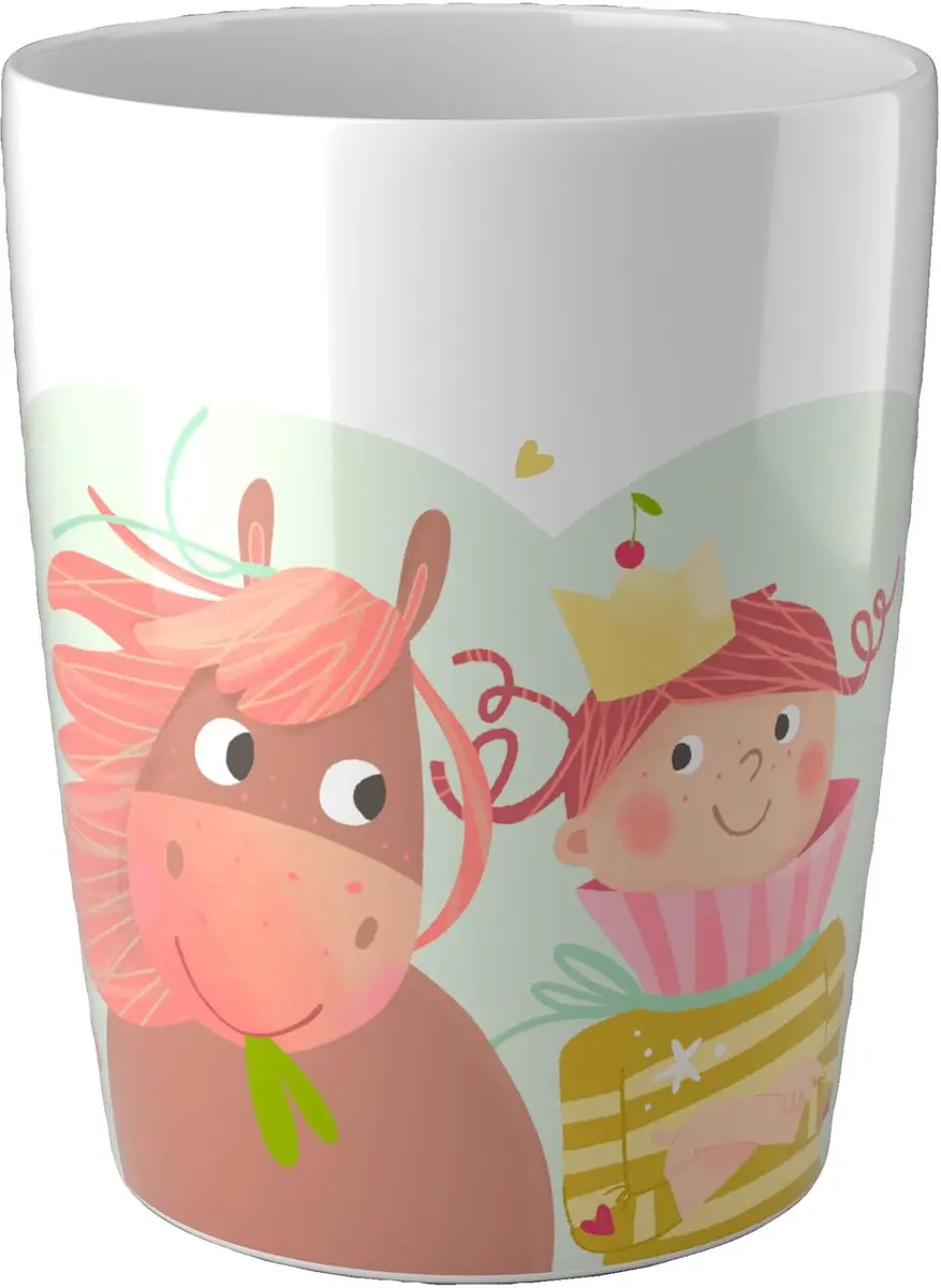 Haba Beker Prinses & Paard Melamine