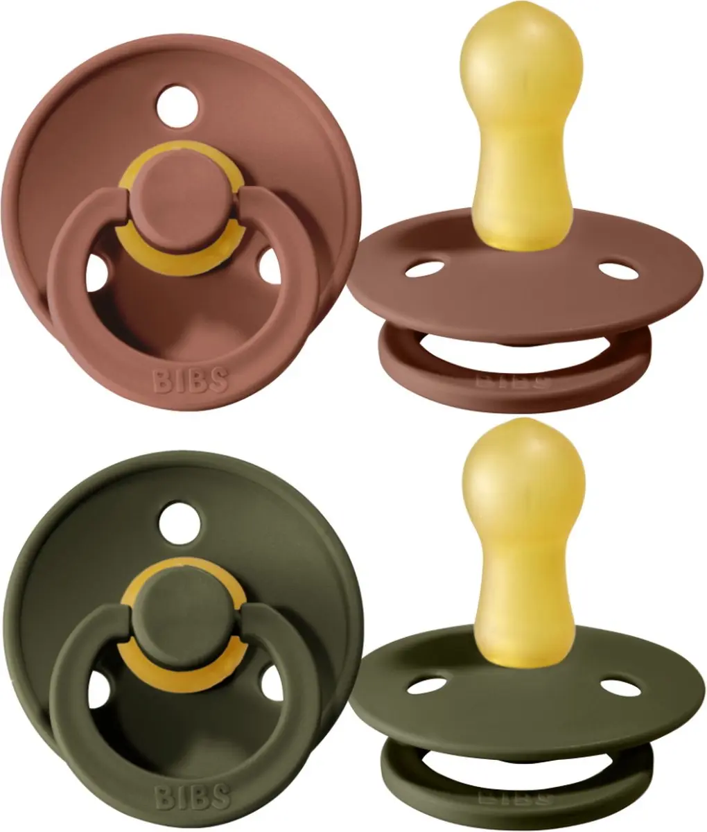 BIBS Colour Pacifier Maat 2