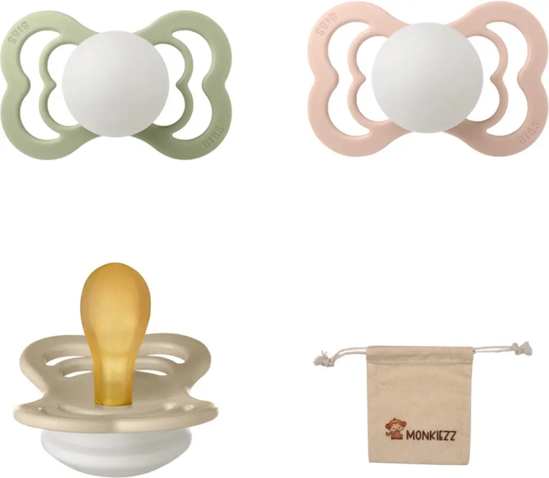 BIBS Supreme Fopspenen Maat 1 0-6m