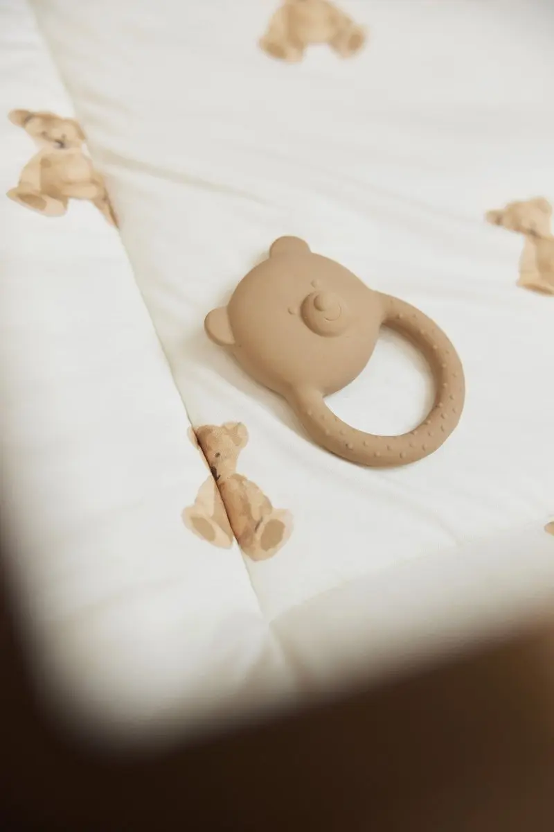 Jollein Bijtring Teddybeer Biscuit